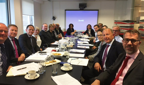 Photograph of the Pensions Working Group