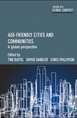 Age-friendly cities and communities book cover.